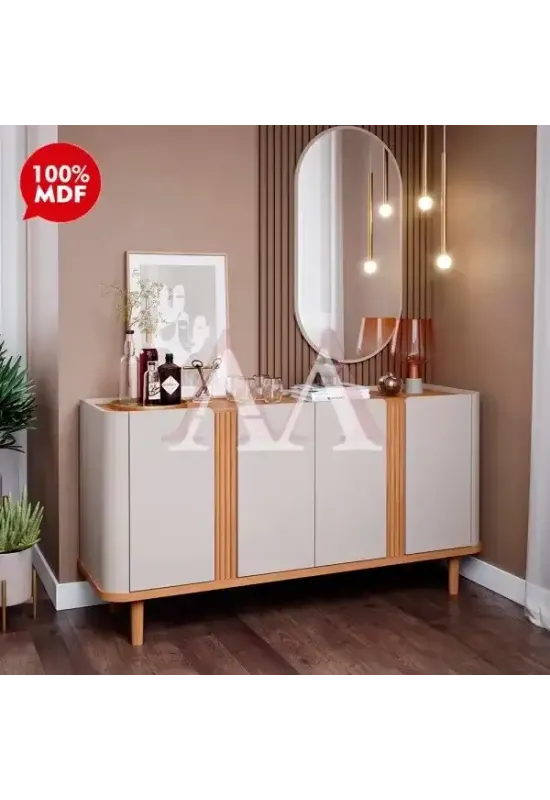 BUFFET CIMOL EVA OFF WHITE / NATURE