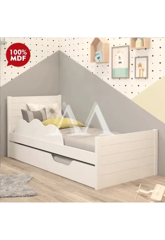 CAMA CIMOL BIBOX ELZA BRANCO