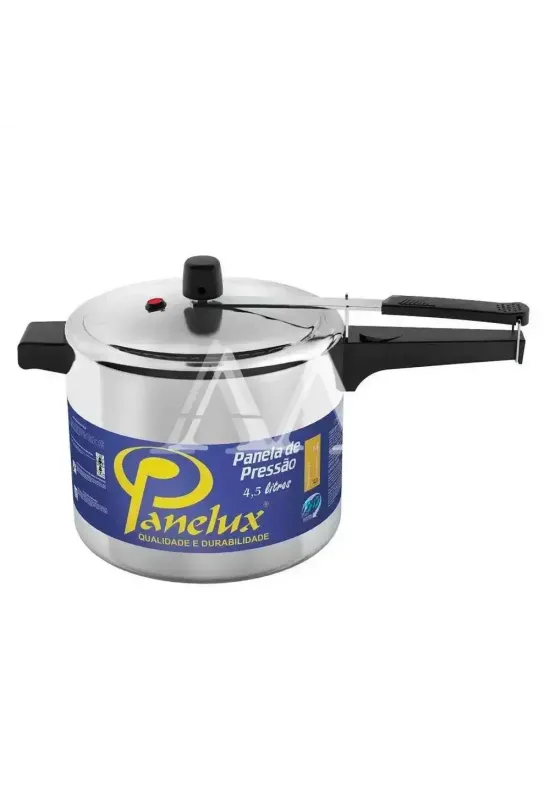 PANELA DE PRESSAO PANELUX 4,5L POLIDA ALUMINIO
