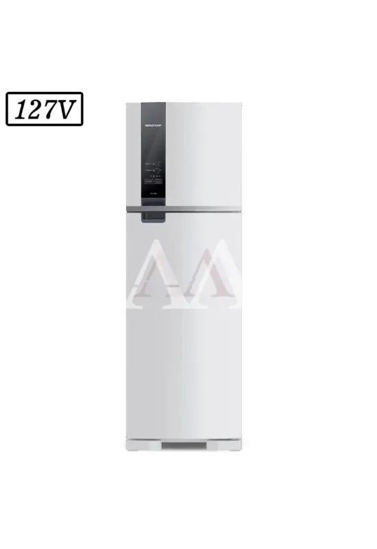 REFRIGERADOR BRASTEMP DOMEST BRM54 FROST FREE DUPLEX 400L 127V BRANCO