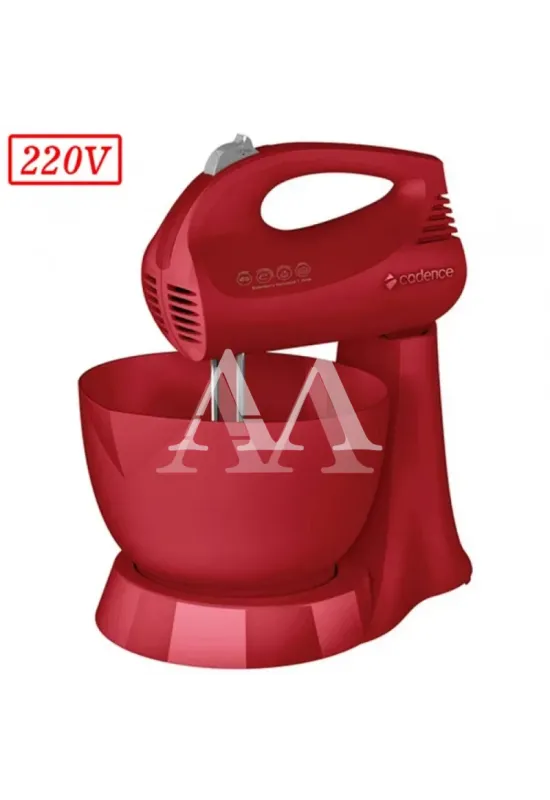 BATEDEIRA CADENCE BAT411 JOLIE COLORS 1 TIGELA 200W 3 VEL 220V VERMELH