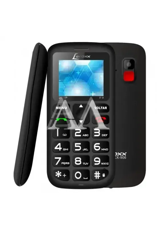 CELULAR LENOXX DUAL CX906 32MB 8G CAM 0.3 BOTOES SOS TELA 1.8 