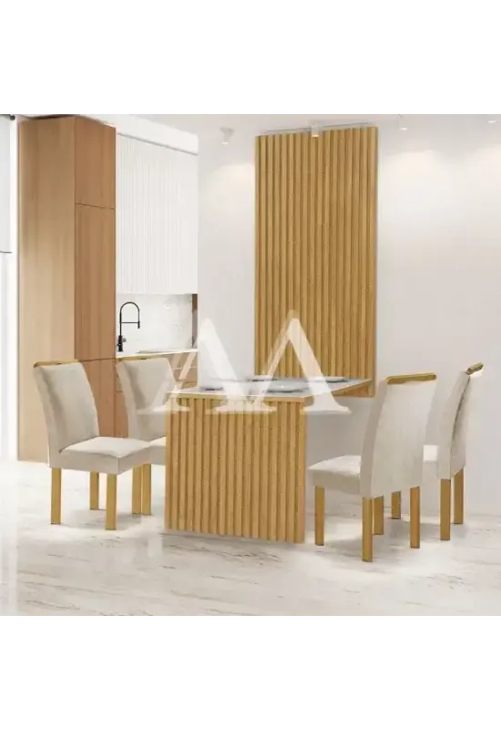 CJ MESA 4C CEL MOVEIS CANCUN RETANGULAR 120X90 TAMPO CANCUN C/VDO CAD.