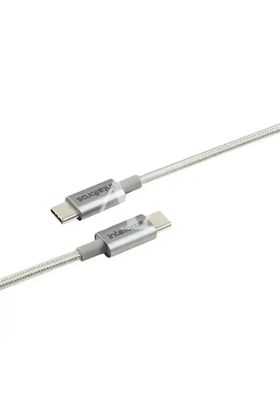 CABO INTELBRAS USB/C 1,5MM NYLON BRANCO EUCC 15NB