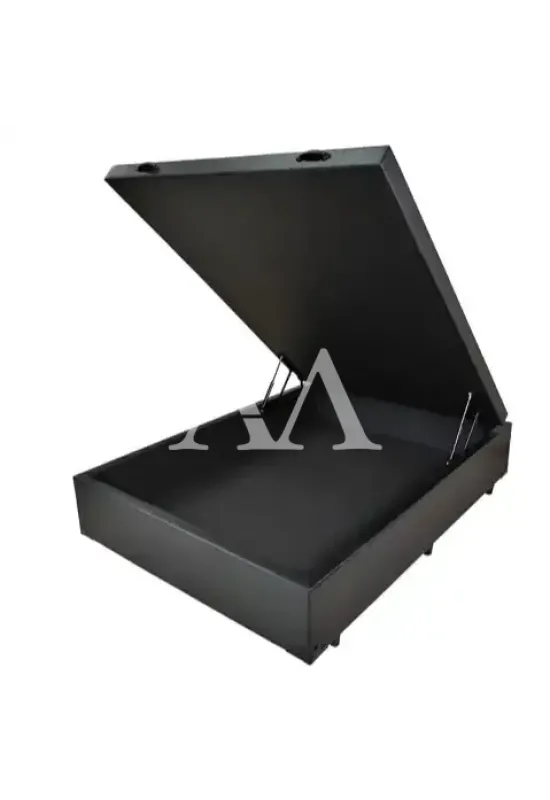 BASE BOX 138X188X39 MEGAFLEX BAU CORINO PRETO