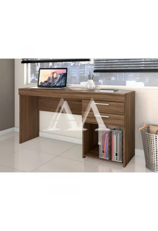 ESCRIVANINHA NOTAVEL MESA OFFICE 2G NOGAL TREND