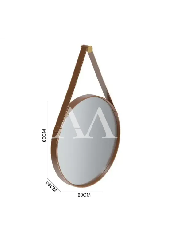 ESPELHO IMCAL AQUA MAIS 80CM MARROM