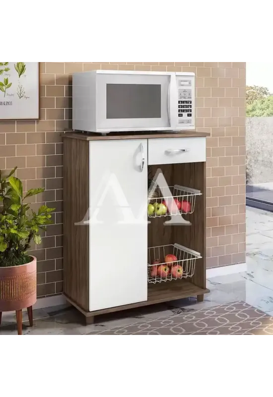 FRUTEIRA NOTAVEL 1P 1G 2 CESTAS BELIZE NEW NOGAL TREND/BRANCO NEW