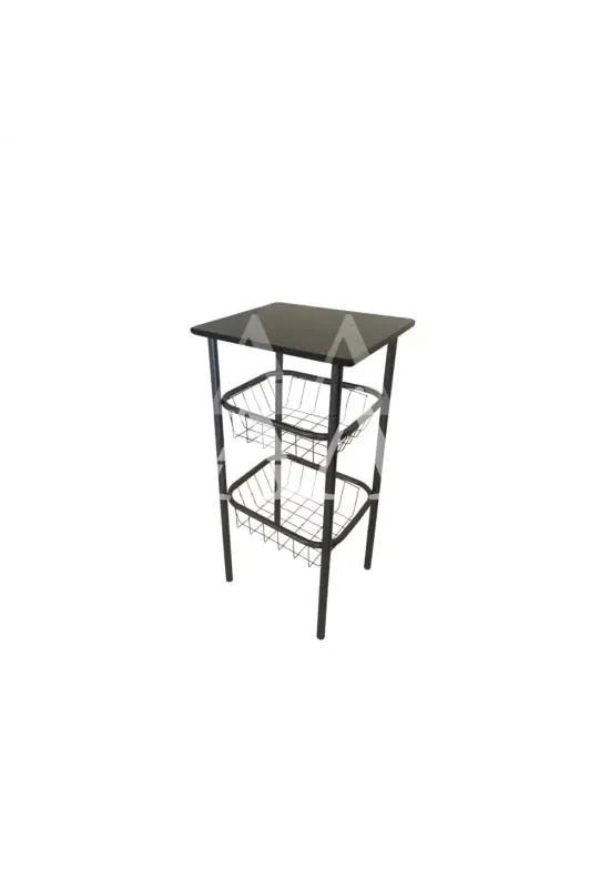 FRUTEIRA PAONANDA INDIANO 2 CESTAS PRETO / PRATA