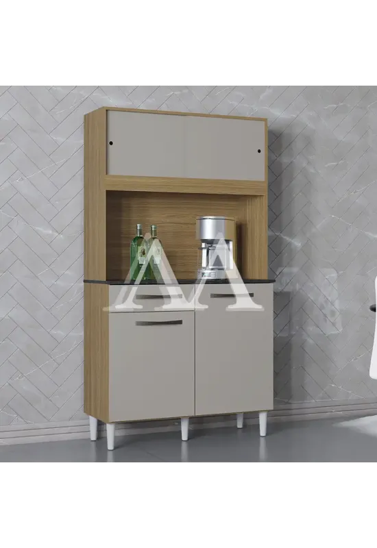 KIT 4P 1G POQUEMA GRAZI 90 DAMASCO/OFF WHITE