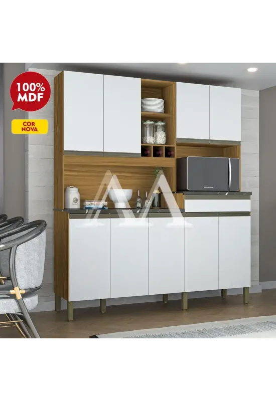 KIT 9P 1G RONIPA MERLOT PERFIL AMENDOA/BRANCO