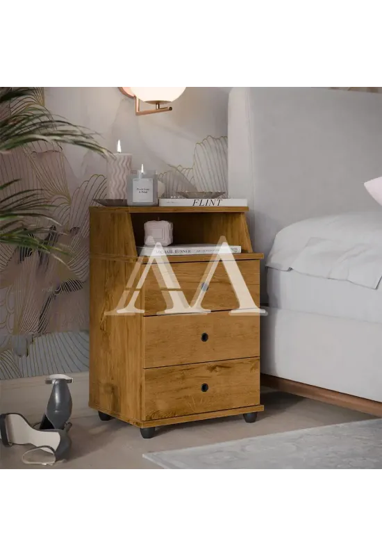 MESA DE CABECEIRA 3G EJ MUDO LUXO NEW FREIJO