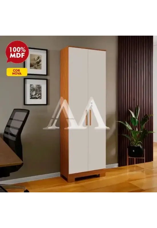 MULTIUSO 2P ABRIR RONIPA BORDO C/CHAVE AMENDOA/OFF WHITE