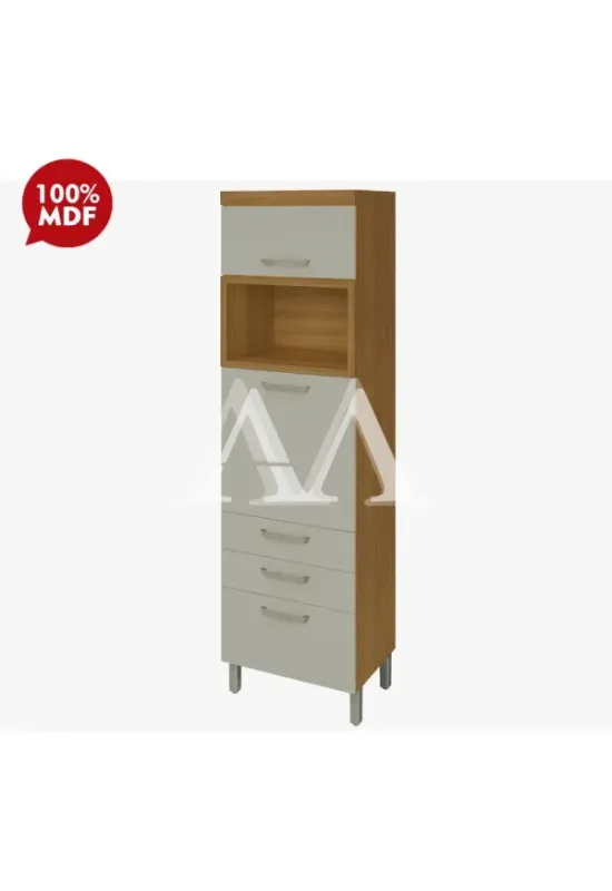 PANELEIRO NESHER P/FORNO 2P 3G PRINCESA 64CM FREIJO / OFF WHITE 500354