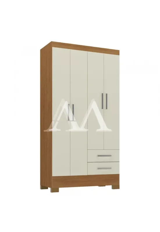ROUPEIRO 4P. ABRIR 2G RODIAL IMPERATRIZ CINAMOMO/OFF WHITE 51GR4223