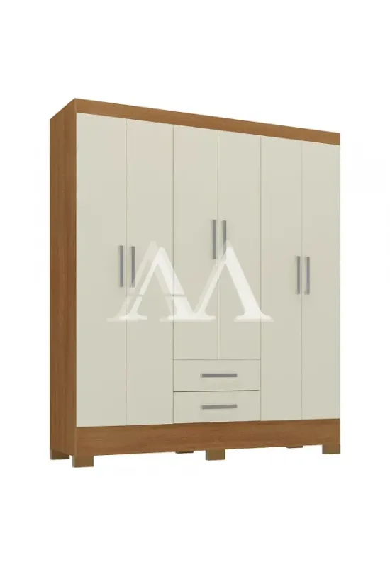 ROUPEIRO 6P. ABRIR 2G RODIAL NATAL CINAMOMO/OFF WHITE 51GR6223