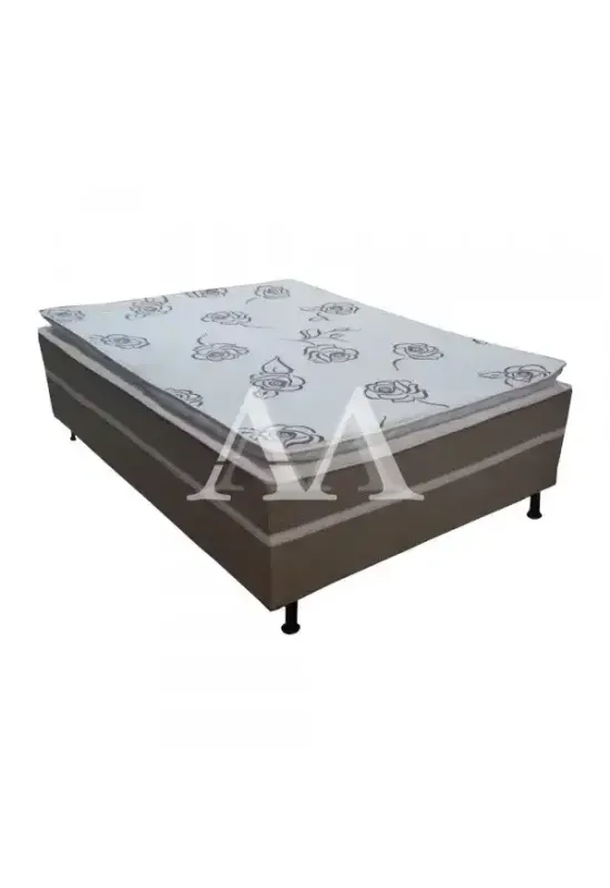 CAMA BOX D28 138X188X52 LIFESPUMA JADE C/ PILLOW