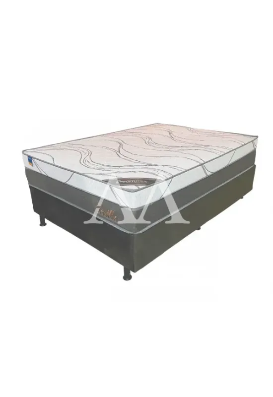 CJ BASE BOX / COLCHAO MOLAS 138X188X60 DREAM FLEX POCKET SEVILHA