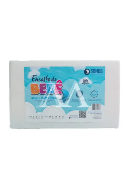 TRAVESSEIRO SONOS ENCOSTO P/ BEBE 59X36X08