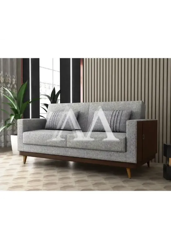 ESTOFADO CAMA MATRIX 3 LUGARES ESTHER LINHO MILLENIUM PALHA/COURINO MA