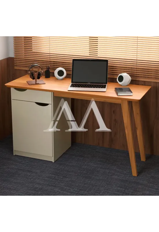 ESCRIVANINHA PATRIMAR PRISM 1G 1P OFF WHITE/CINAMOMO