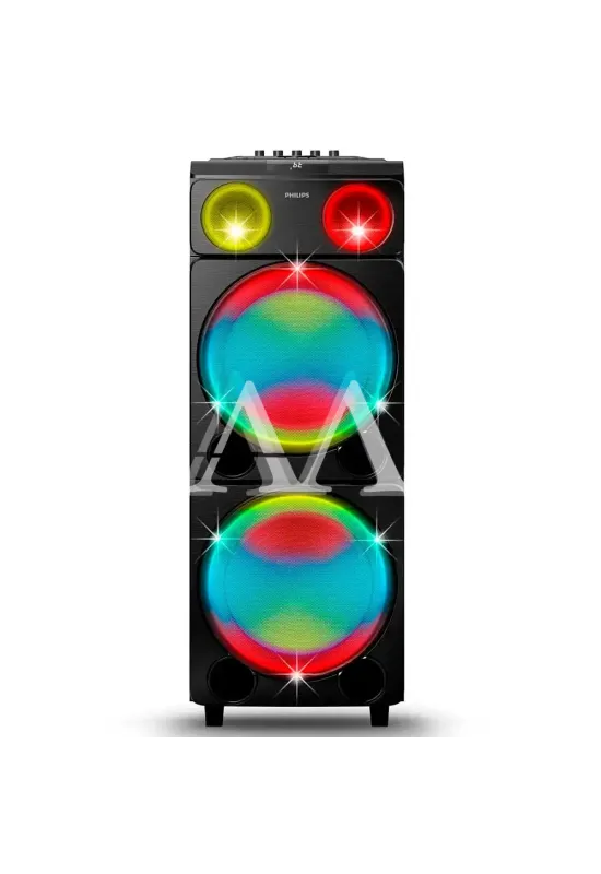 CAIXA DE SOM PHILIPS AMPLIFICADORA TAX5509 PARTY SPEAKER C/FM 2400 WAT