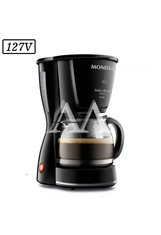 CAFETEIRA MONDIAL C3018XFB 550W FILTRO 127V PRETA