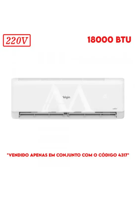 AR CONDICIONADO EVAPORADORA ELGIN SPLIT HIGH WALL ECO INVERTER II C/ W