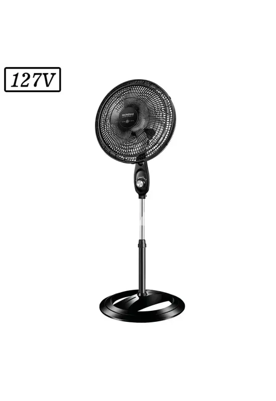 VENTILADOR MONDIAL VSP40C-NB SUPER POWER COLUNA 40CM 6 PAS 3 VEL 127V