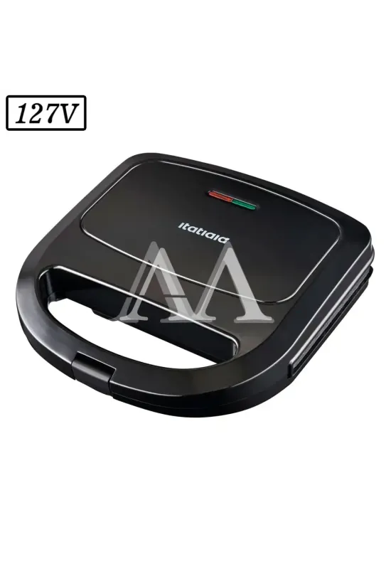 SANDUICHEIRA GRILL ITATIAIA ESSENCIAL 750W 127V PRETA