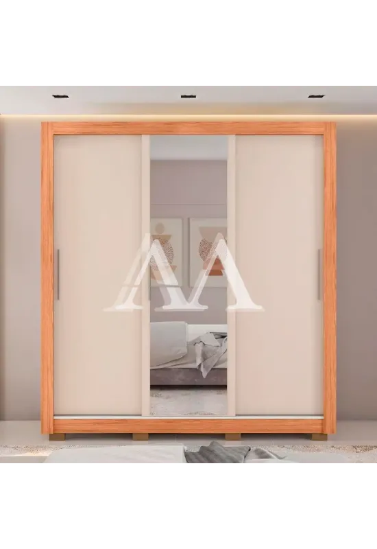 ROUPEIRO 3P CORRER 2G CAEMMUN SANTIAGO 1.9 C/ESPELHO/PES FREIJO/OFF WH