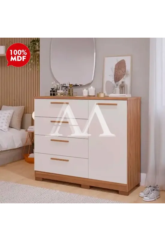 COMODA 4G 1P. ABRIR PANAN MALU CINAMOMO/OFF WHITE