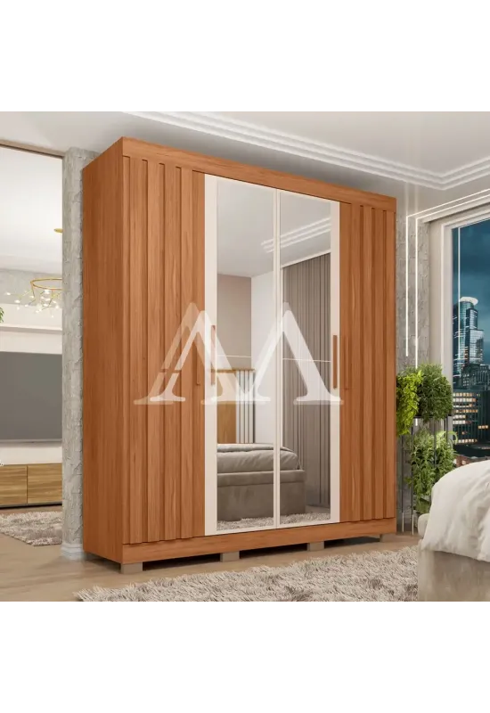 ROUPEIRO 4P ABRIR 2G CAEMMUN SOPHIA 1.8 C/ESP FREIJO/OFF WHITE