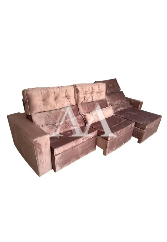 ESTOFADO RG ROBUST RETRATIL 3.0 MARROM INCA 17