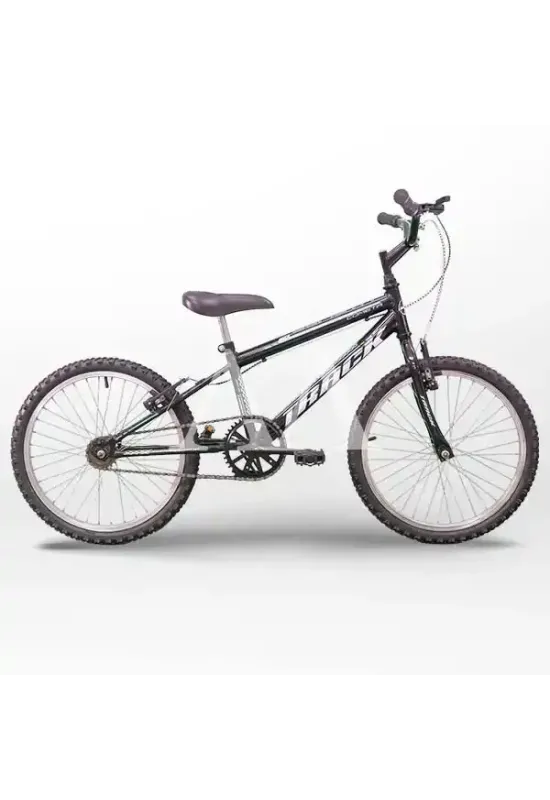 BICICLETA TK3 TRACK COMETA ARO 20 S/MARCHA PRETO/BRANCO