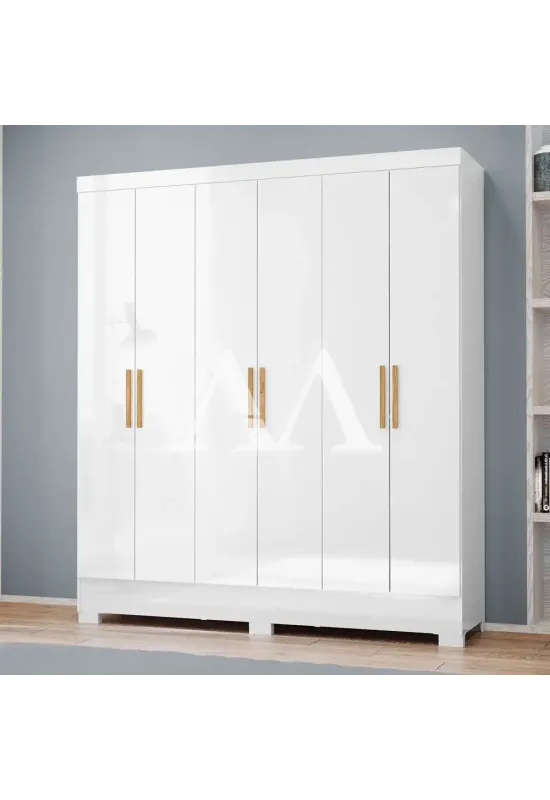 ROUPEIRO 6P. ABRIR 2G MX GLIESE BRANCO NEVE