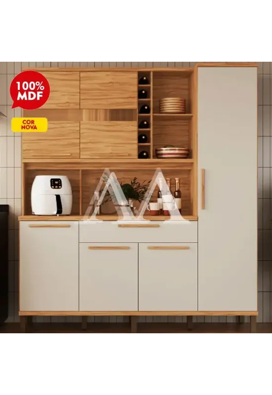 KIT 6P 1G RONIPA TOURIGA AMENDOA/OFF WHITE