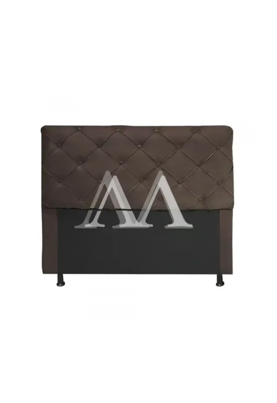 CABECEIRA DE CASAL LIFESPUMA CAPTONE MARROM