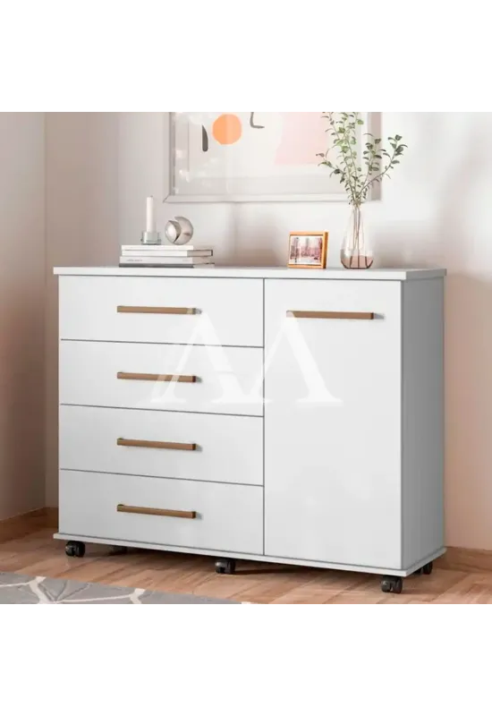 COMODA 4G 1P. ABRIR DEMOBILE FLORA BRANCO