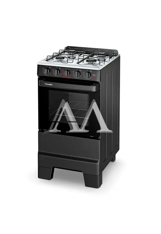 FOGAO 4B ESMALTEC IDEAL POP 4120 PRETO