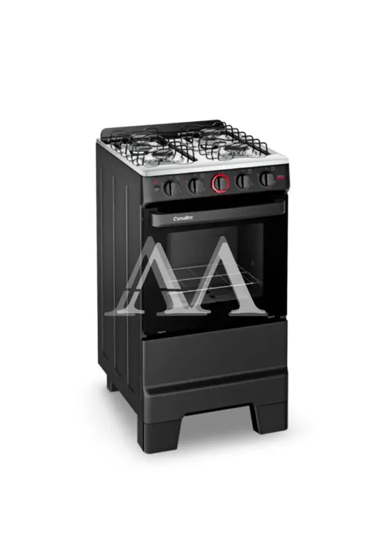 FOGAO 4B ESMALTEC IDEAL SUPER 4121 PRETO