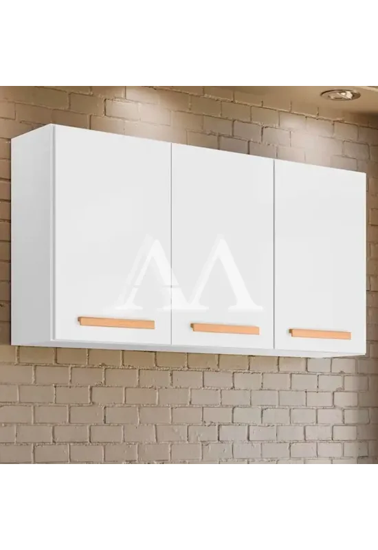 ARMARIO 3P. ABRIR AEREO NICIOLI 120 INTENZA BRANCO