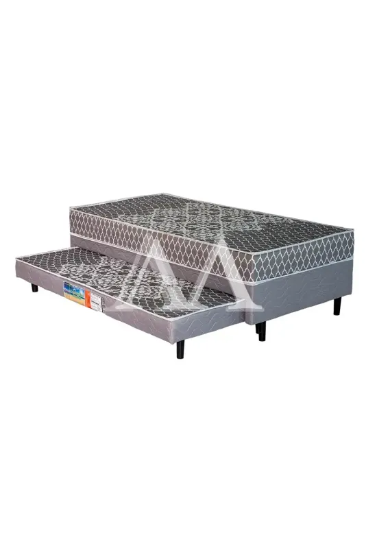 CAMA BOX D28 88X188X53 BELLABAHIA MARAU C/AUXILIAR