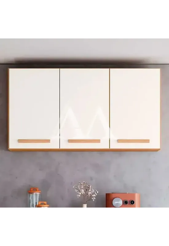 ARMARIO 3P. ABRIR AEREO NICIOLI 120 INTENZA FREIJO / OFF WHITE CRISTAL