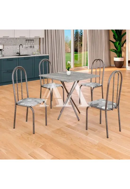 CJ MESA 4C MOVEIS TEIXEIRA UBATUBA QUADRADA 70X70 PARAOPEBA / MARTELAD