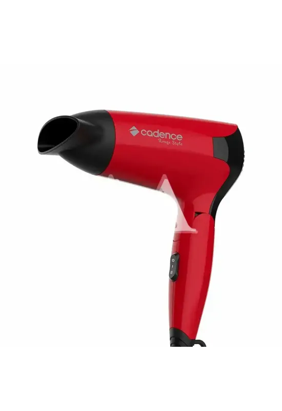 SECADOR DE CABELO CADENCE SEC185 ROUGE STYLE BIVOLT VERMELHO