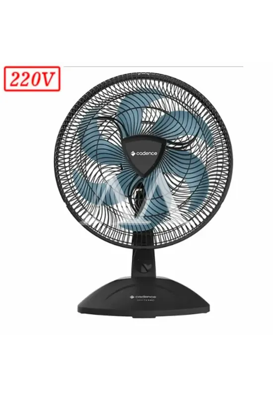 VENTILADOR CADENCE EROS TURBO VTR409 40CM 6 PAS 3 VEL 220V PRETO / AZU