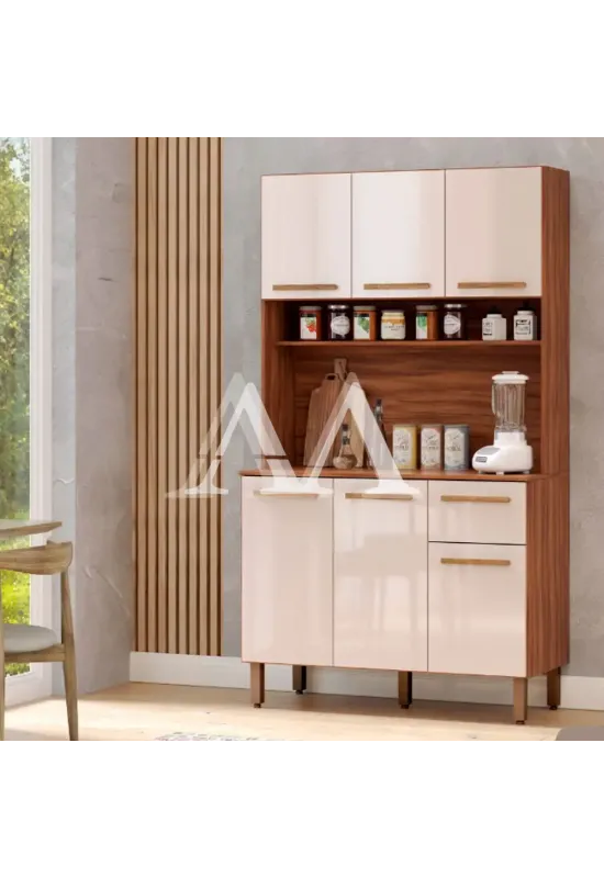 KIT 6P 1G DACHERI CHILE 110 FREIJO / BAUNILHA