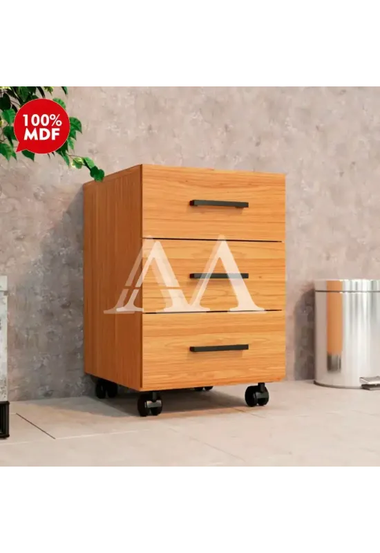 GAVETEIRO DALLA COSTA INDUSTRIAL 3G FREIJO