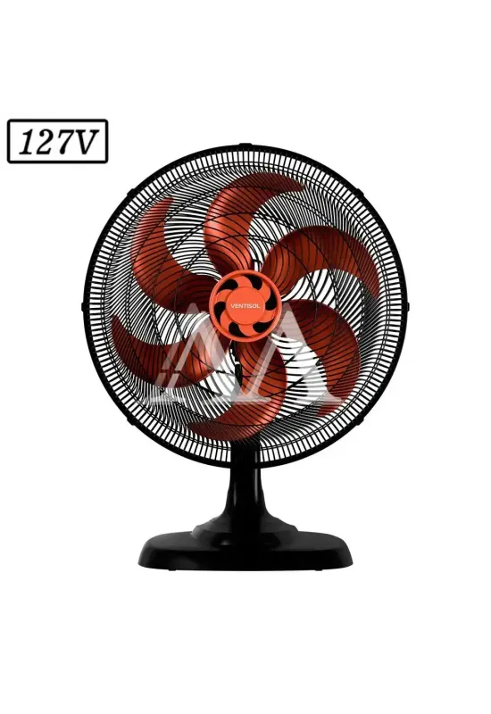 VENTILADOR VENTISOL MESA 50CM 6 PAS 3 VEL 127V BRONZE